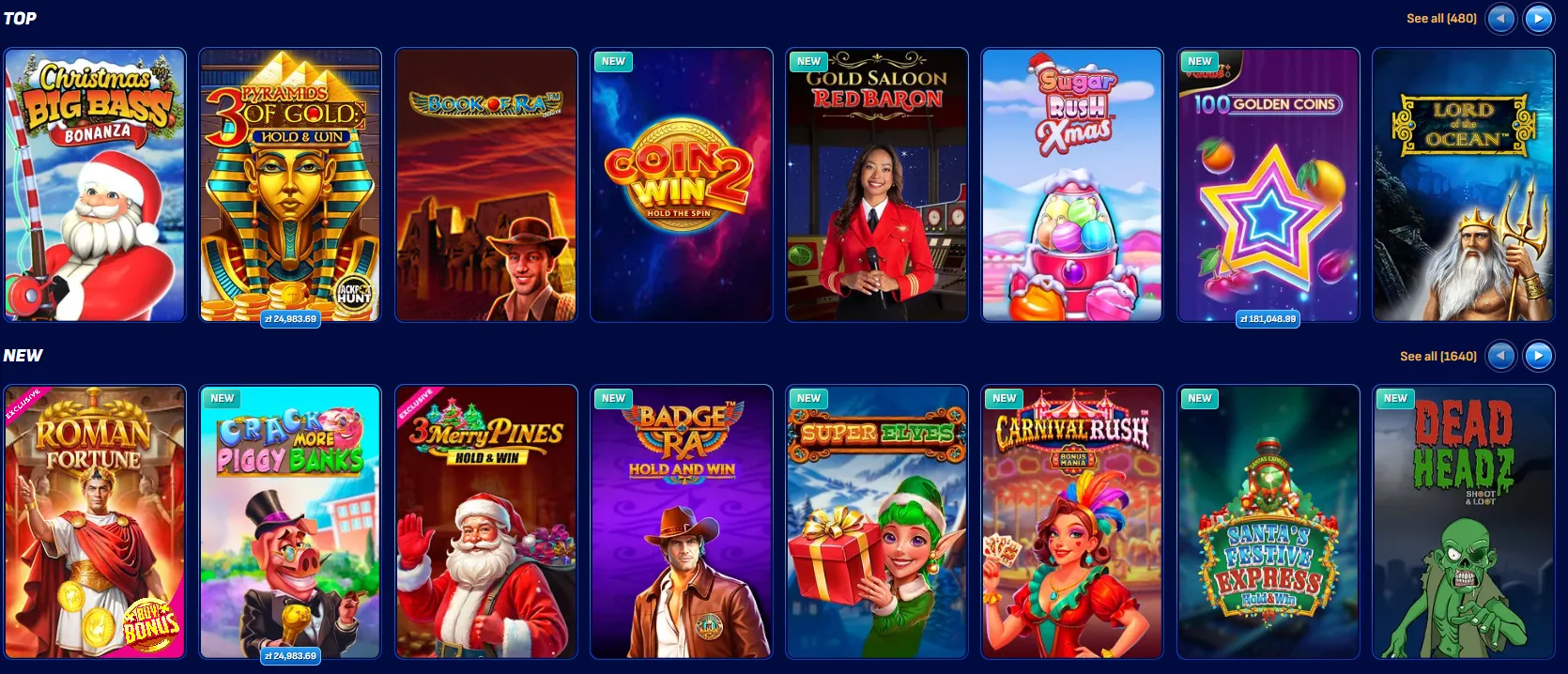 Gry i automaty dostępne online